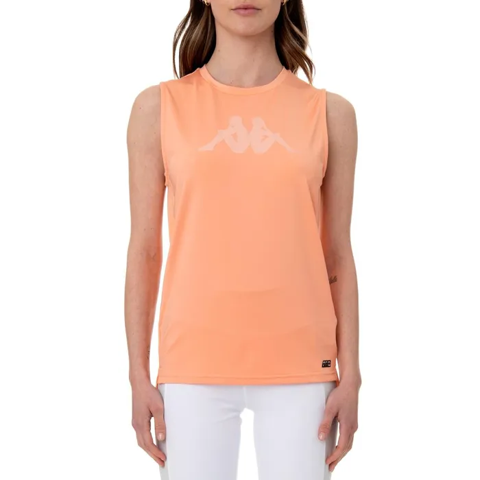 Kombat Bucrel Active Tank 8211 Orange Orange Kappa Womens Tanks and Bras