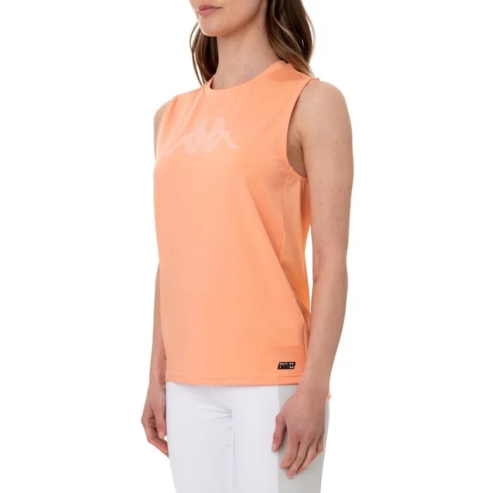 Kombat Bucrel Active Tank 8211 Orange Orange Kappa Womens Tanks and Bras