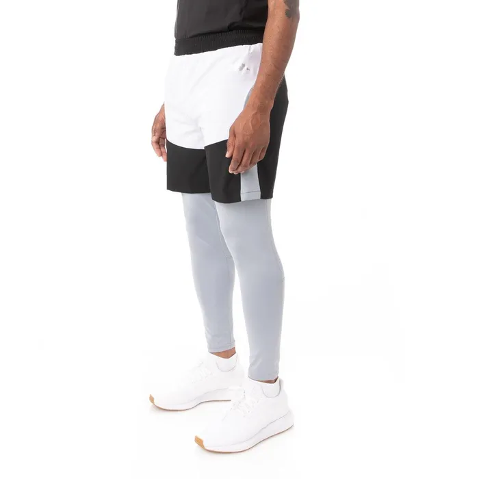 Kombat Caral Active Shorts 8211 White Black Grey White Black Grey Kappa Mens Kombat Online Shopping
