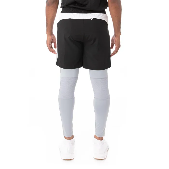 Kombat Caral Active Shorts 8211 White Black Grey White Black Grey Kappa Mens Kombat Online Shopping