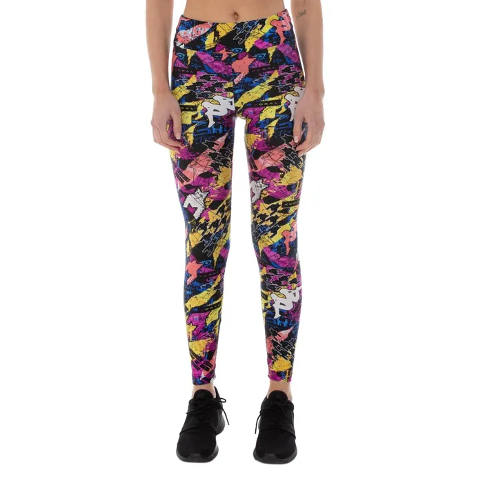 Koral X Kappa Lustrous High Rise Infinity Leggings Grafitti Kappa Womens Leggings Koral X Kappa Lustrous High Rise Infinity Leggings Grafitti Kappa Womens Leggings