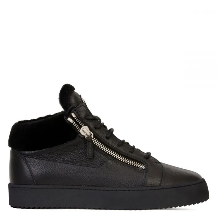 Kriss Winter Black Men Giuseppe Zanotti Sneakers