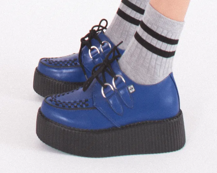Lazuli Blue TUKskin Mondo Creeper Men TUK Shoes Vegan Lazuli Blue TUKskin Mondo Creeper Men TUK Shoes Vegan
