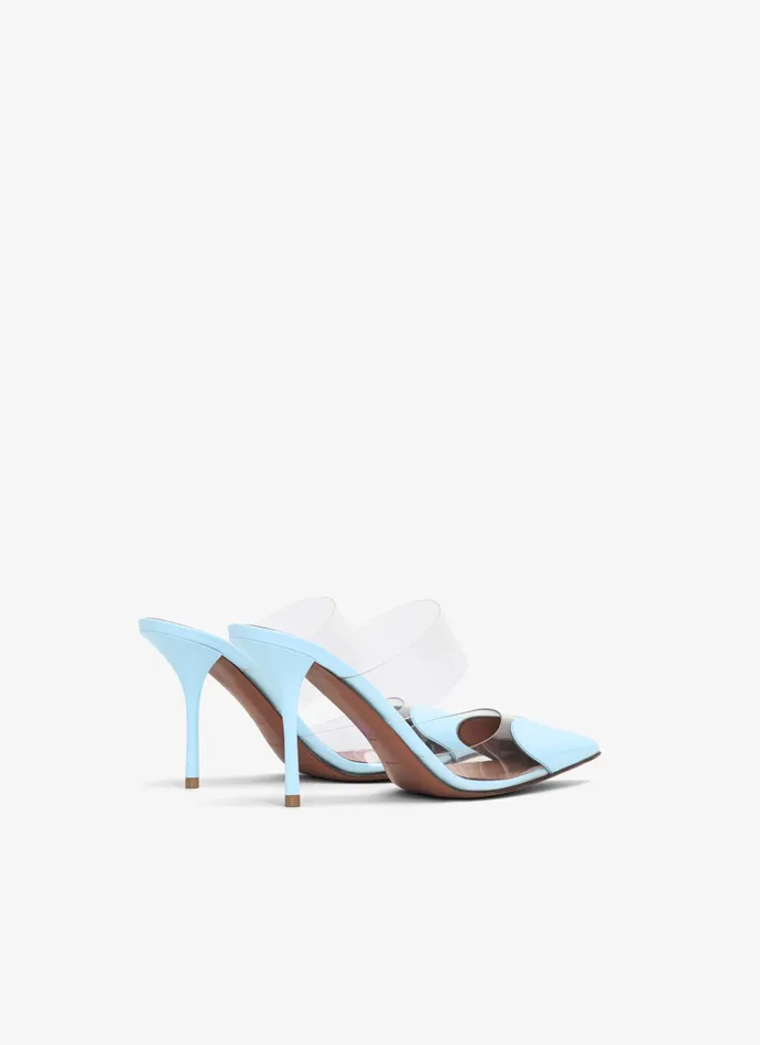 LE CUR MULES IN PATENT CALFSKIN Women Alaa Mules