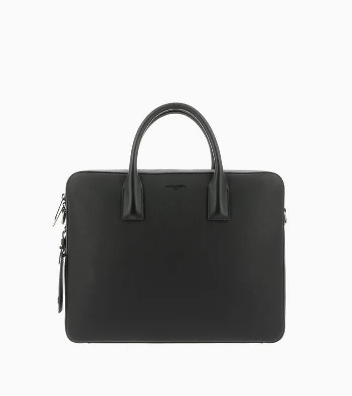 Le Tanneur Briefcases WomenMen 14034 Briefcase In Signature T Leather Black