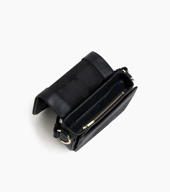 Le Tanneur Crossbody Bags Women Small Crossbody Bag In Grained Leather Black
