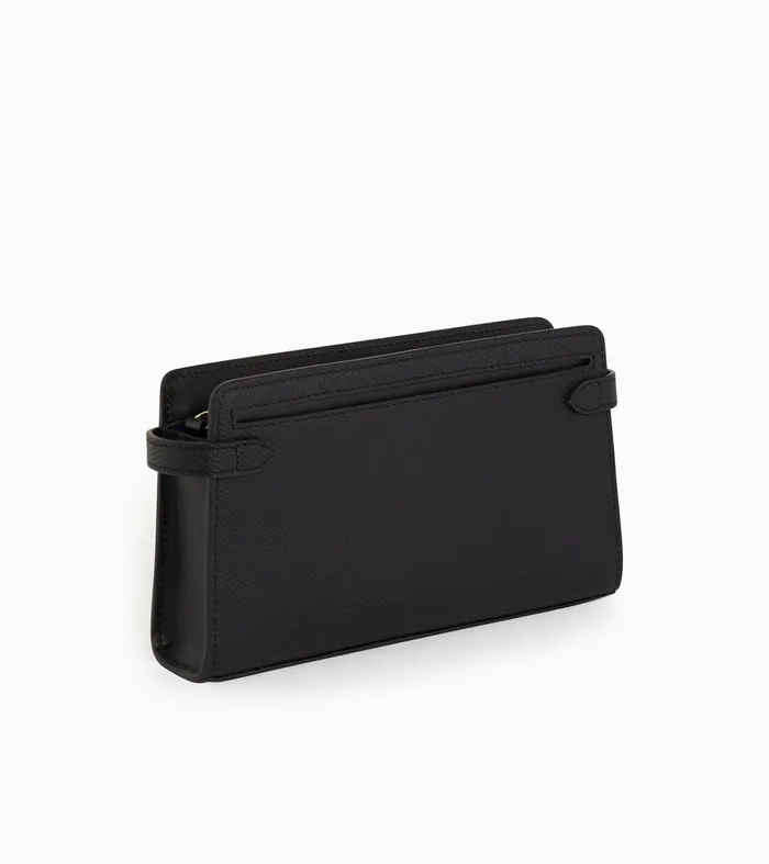 Le Tanneur Crossbody Bags Women Small Shoulder Bag In Signature T Leather Black