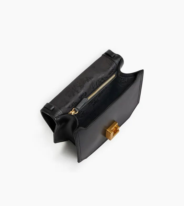 Le Tanneur Crossbody Bags Women Small Shoulder Bag In Smooth Leather Black