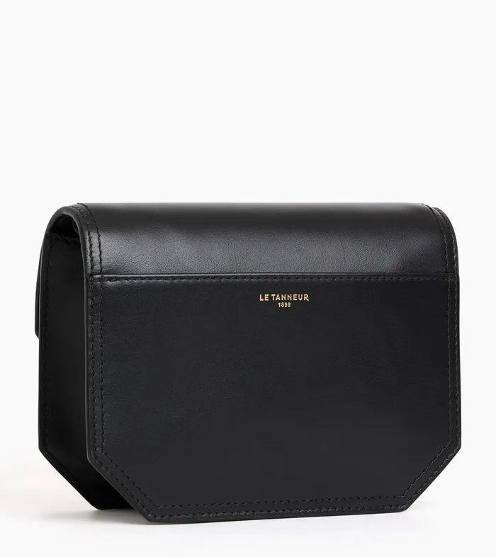 Le Tanneur Crossbody Bags Women Small Shoulder Bag In Smooth Leather Black