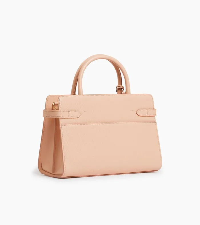 Le Tanneur Handbags Women MediumSized Handbag In Signature T Leather Powder Pink