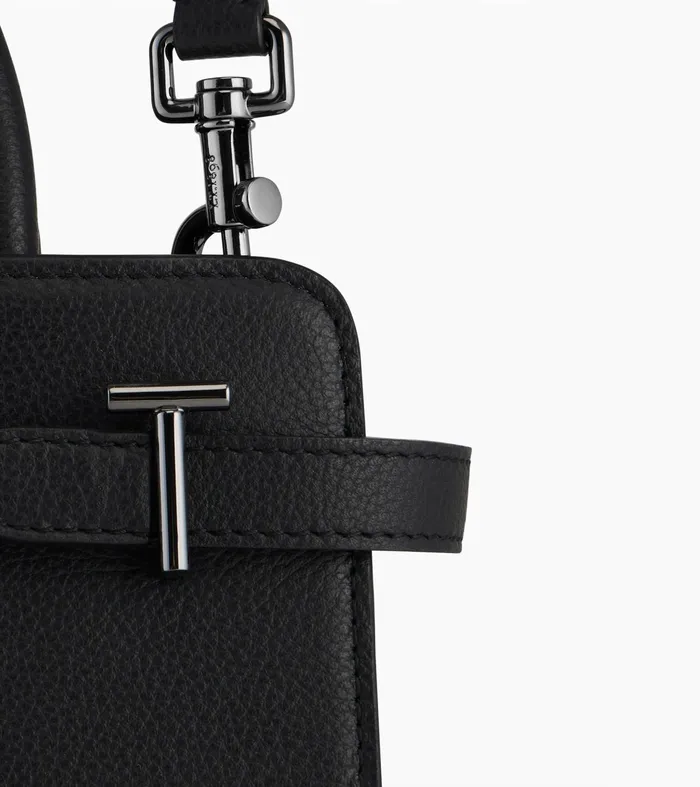 Le Tanneur Handbags Women Small Handbag In Grained Leather Black