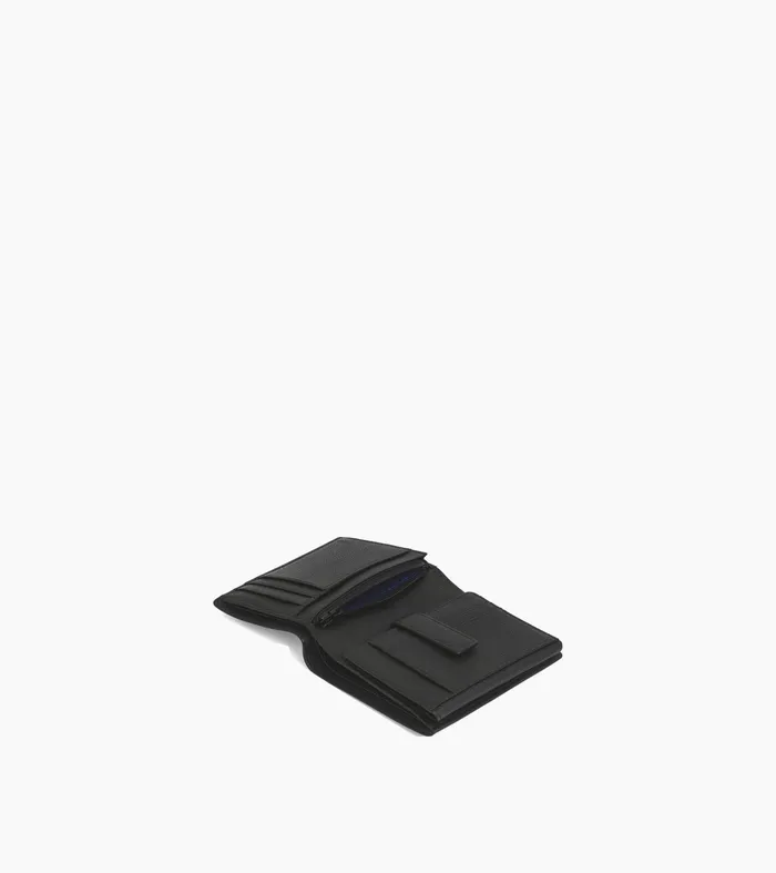 Le Tanneur Wallets Men Adjustable Flexible Wallet In Grained Leather Black