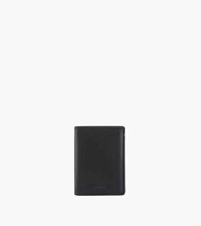 Le Tanneur Wallets Men Small Wallet In Smooth Leather Black