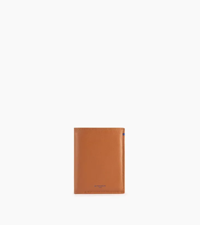 Le Tanneur Wallets Men Small Wallet In Smooth Leather Brown Tan