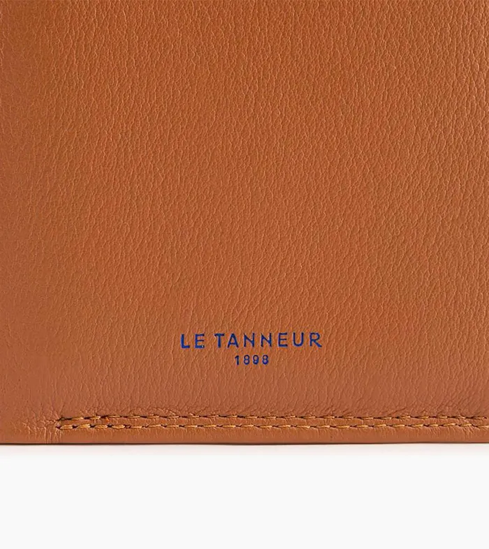 Le Tanneur Wallets Men Small Wallet In Smooth Leather Brown Tan