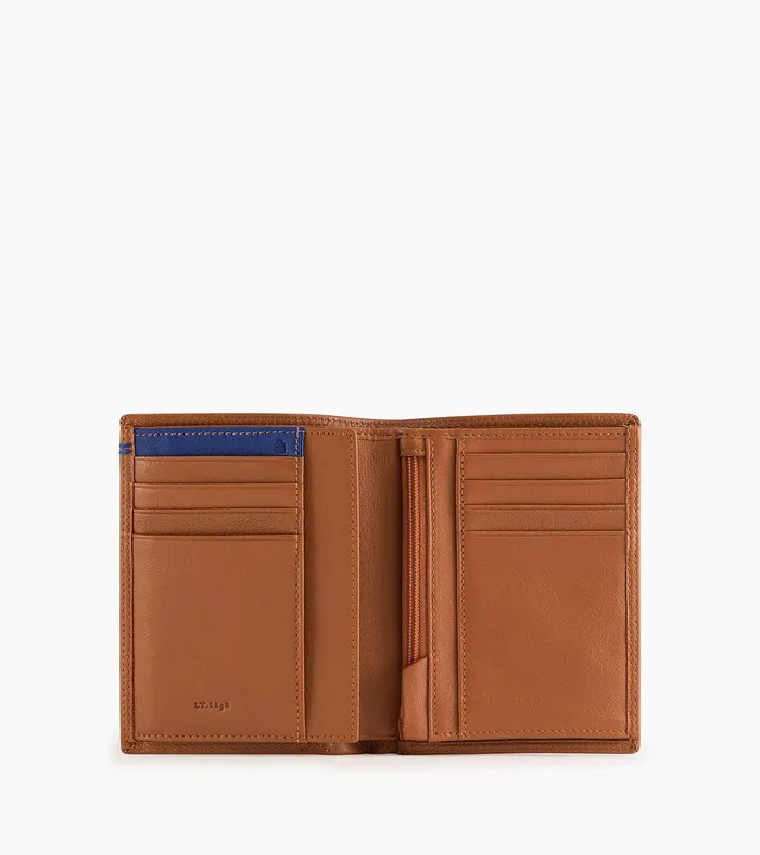 Le Tanneur Wallets Men Small Wallet In Smooth Leather Brown Tan