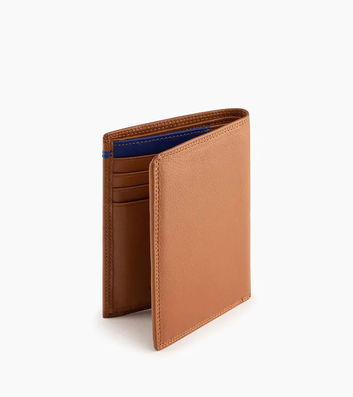 Le Tanneur Wallets Men Small Wallet In Smooth Leather Brown Tan
