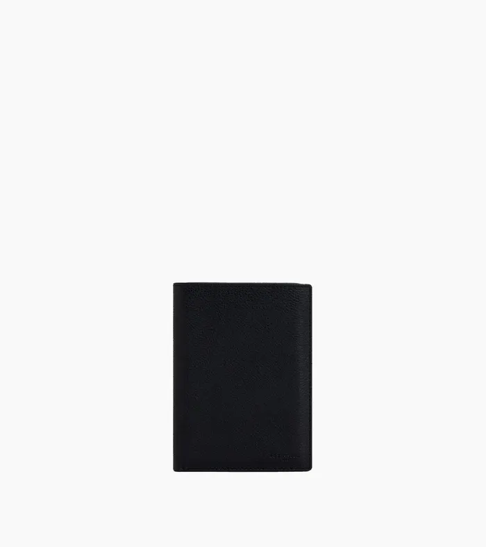 Le Tanneur Wallets Men Zipped Pocket Wallet In Grained Leather Black