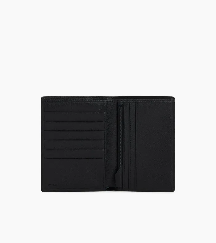 Le Tanneur Wallets Men Zipped Pocket Wallet In Grained Leather Black