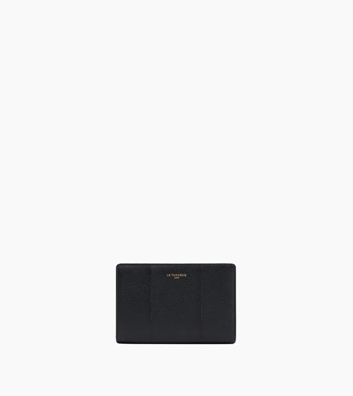 Le Tanneur Wallets Women Medium Wallet In Grained Leather Black