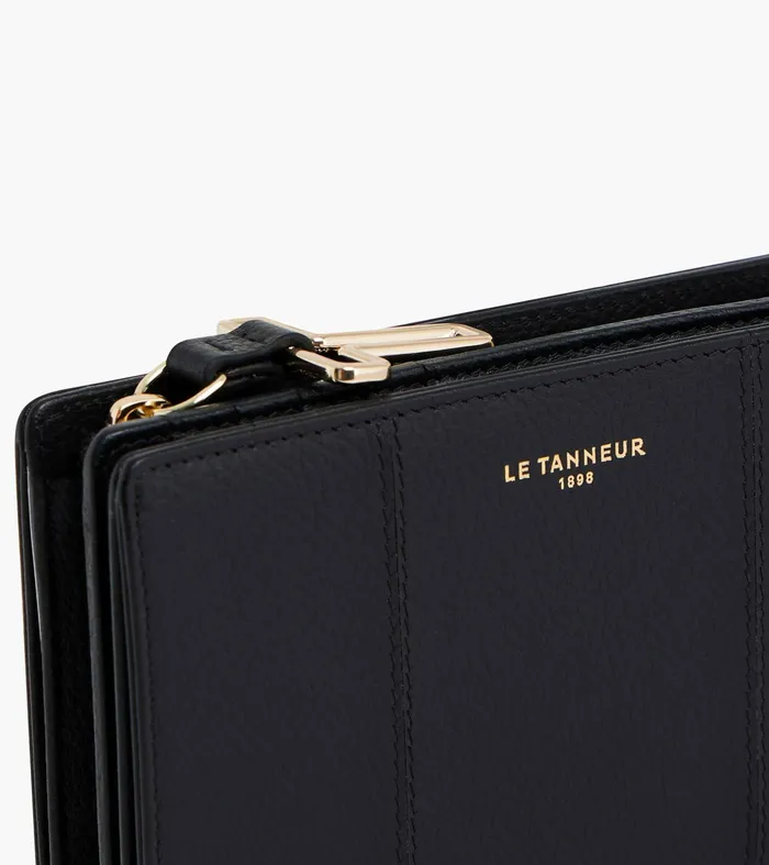 Le Tanneur Wallets Women Medium Wallet In Grained Leather Black