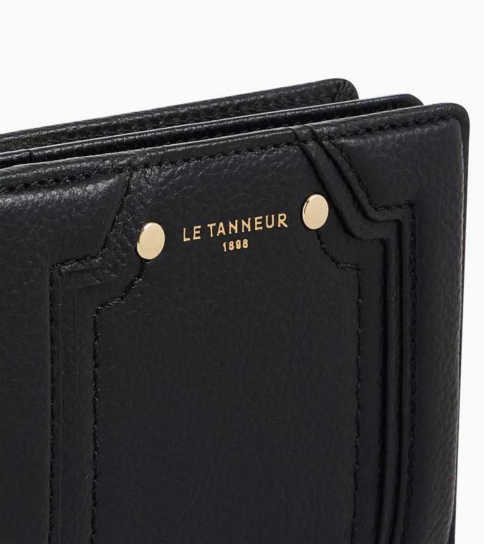 Le Tanneur Wallets Women Small Wallet In Grained Leather Black