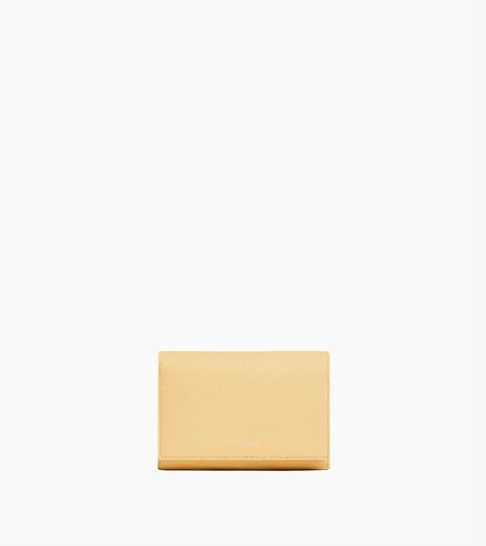 Le Tanneur Wallets Women Wallet In Grained Leather Aurora Yellow
