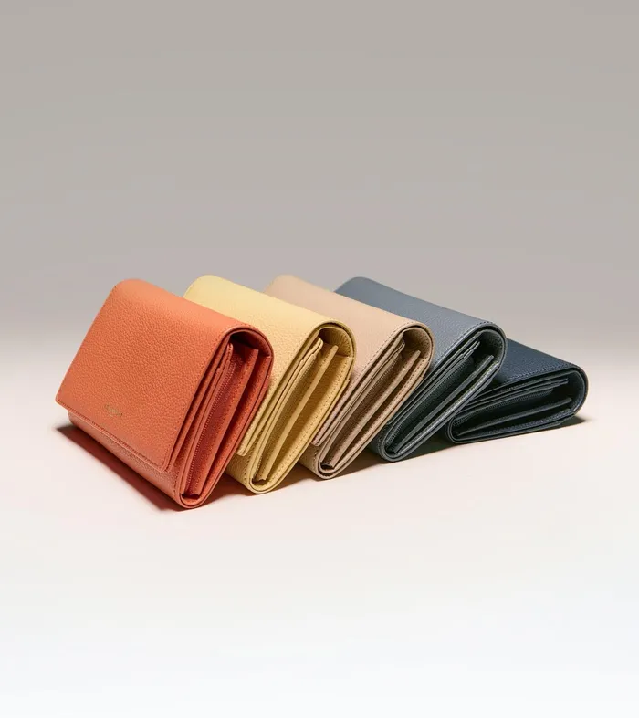 Le Tanneur Wallets Women Wallet In Grained Leather Aurora Yellow