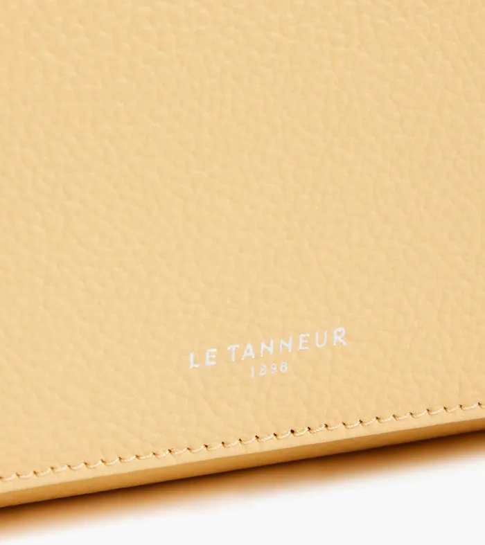 Le Tanneur Wallets Women Wallet In Grained Leather Aurora Yellow