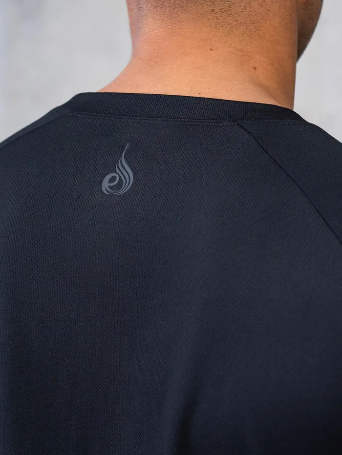 Legacy Mesh TShirt 8211 Black Men Ryderwear Tops