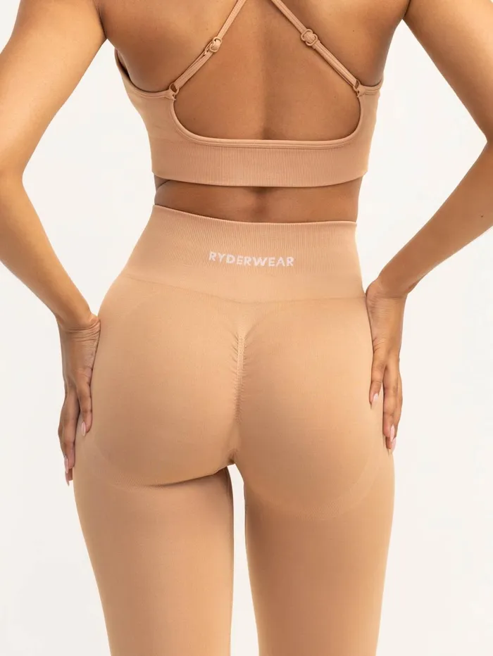Lift 20 BBL Seamless Leggings 8211 Tan Women Ryderwear Leggings