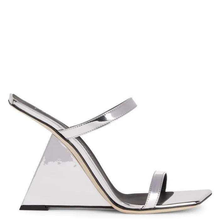 Lilii Borea Silver Women Giuseppe Zanotti Sandals