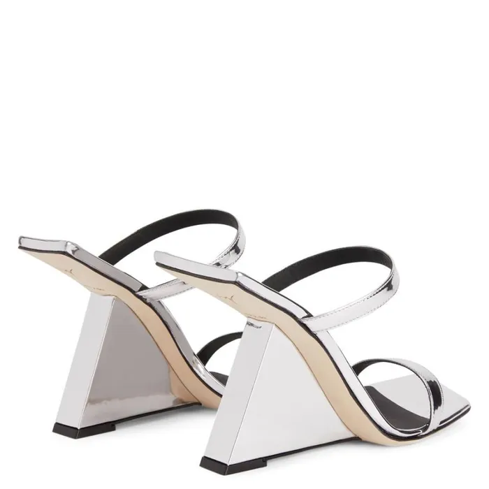 Lilii Borea Silver Women Giuseppe Zanotti Sandals