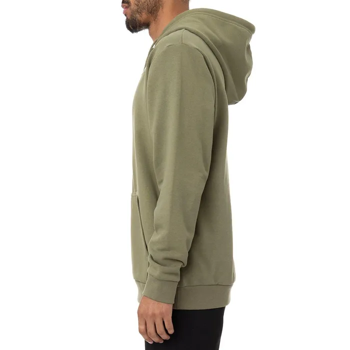 Logo Fleece Caiok Hoodie 8211 Green Olive Green Olive Kappa Mens Retro Sport