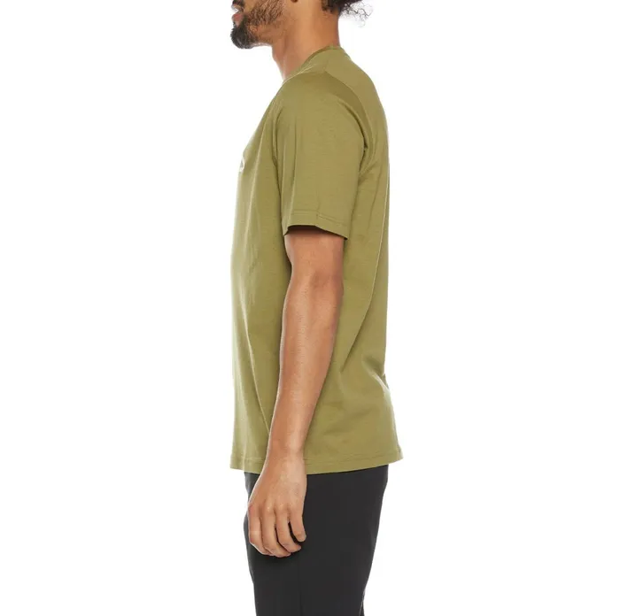 Logo Fleece Cromok TShirt 8211 Green Olive Green Olive Kappa Mens Retro Sport