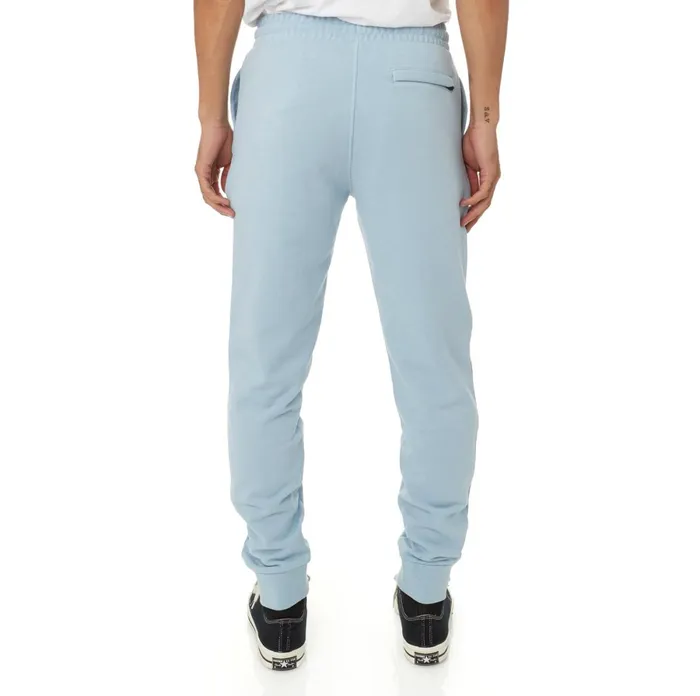 Logo Fleece Zanok Sweatpants 8211 Blue Lt Blue Lt Kappa Mens Sweatsuits Christmas