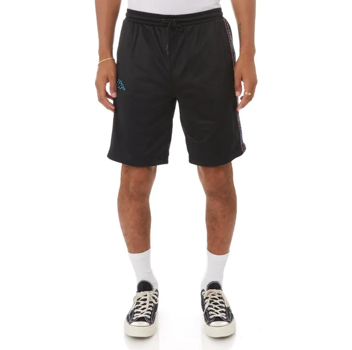 Logo Tape Aedi 2 Shorts 8211 Black Black Kappa Mens Retro Sport Online Shopping Logo Tape Aedi 2 Shorts 8211 Black Black Kappa Mens Retro Sport Online Shopping