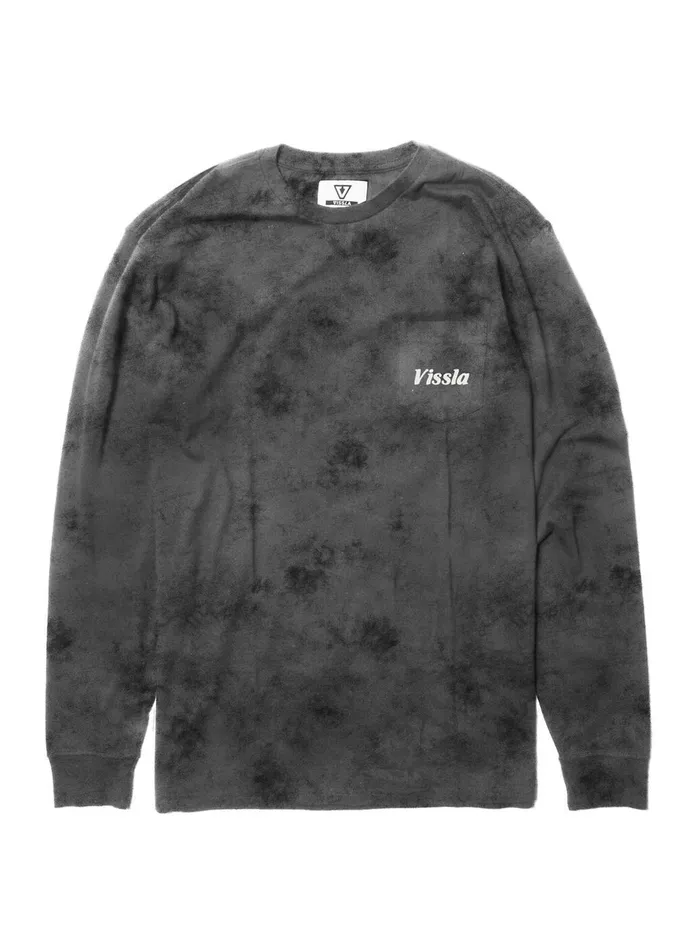 Long Sleeve Tees Men Vissla Filmore Ls Pkt Tee Phantom
