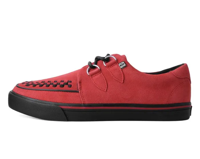 Lucious Red Suede DRing Interlace Sneaker Men TUK Shoes Sneakers Lucious Red Suede DRing Interlace Sneaker Men TUK Shoes Sneakers