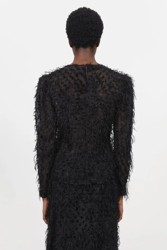 Marville Blouse Black Women Rodebjer Shirts and Blouses