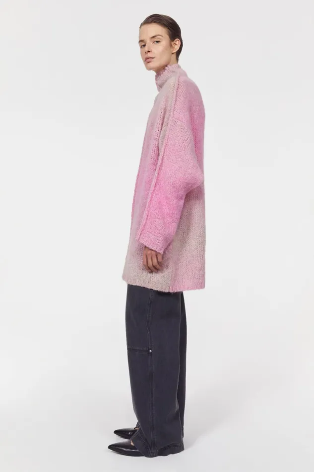 Mehr Knitted Sweater Super Pink Women Rodebjer Knitwear