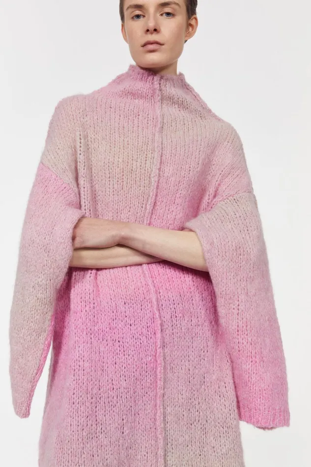 Mehr Knitted Sweater Super Pink Women Rodebjer Knitwear