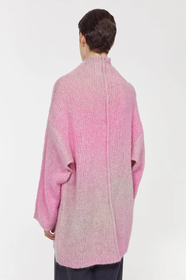 Mehr Knitted Sweater Super Pink Women Rodebjer Knitwear