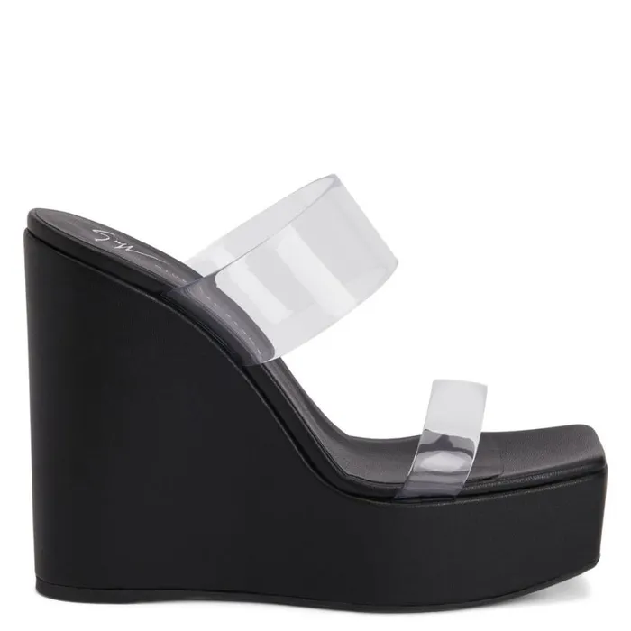 Meissa Plexi Black Women Giuseppe Zanotti Sandals