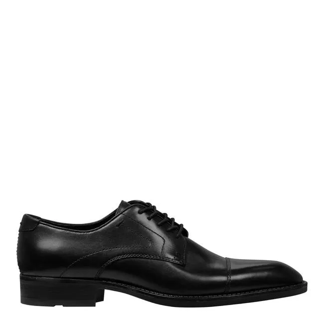 Men Alder Black Leather Shoes Windsor Smith Shoes