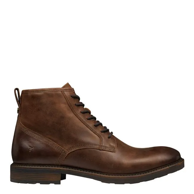 Men Ansel Dark Brown Leather Boots Windsor Smith Boots