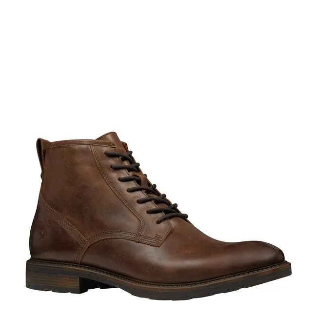 Men Ansel Dark Brown Leather Boots Windsor Smith Boots