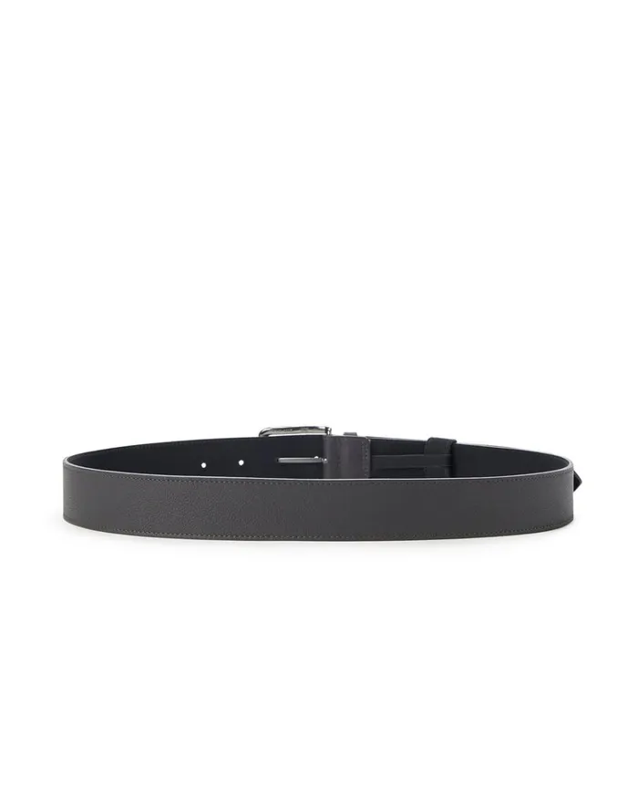 Men Bags And Belt Iceberg Nappa Belt With Embossed Logo Men Bags And Belt Iceberg Nappa Belt With Embossed Logo
