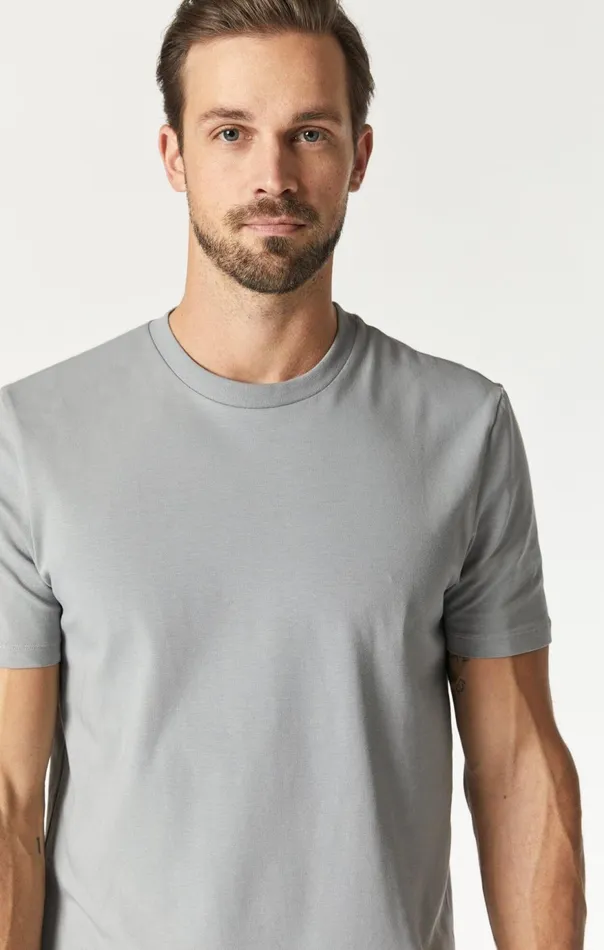 Men Basic Crew Neck TShirt In Monument Mavi Jeans TShirts Men Basic Crew Neck TShirt In Monument Mavi Jeans TShirts