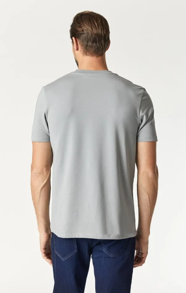 Men Basic Crew Neck TShirt In Monument Mavi Jeans TShirts Men Basic Crew Neck TShirt In Monument Mavi Jeans TShirts
